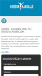 Mobile Screenshot of kuntoakansalle.fi